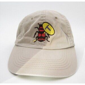 Red Beetle Cotton Embroidered Adjustable Hat (A)
